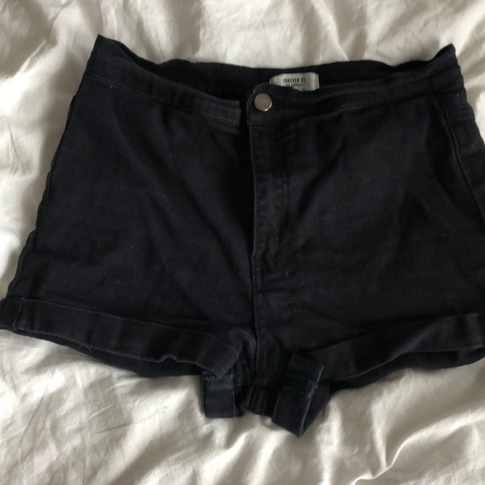 High waisted shorts